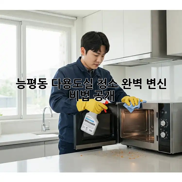 능평동 다용도실 청소🧹✨: 완벽 변신 비법 공개!